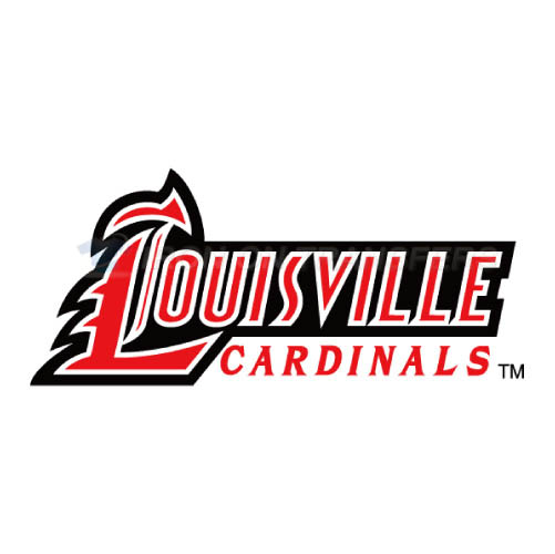 Louisville Cardinals Logo T-shirts Iron On Transfers N4865 - Click Image to Close